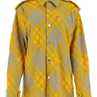 Burberry Woman Embroidered Wool Blend Shirt