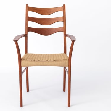 Vintage Teak Armchair by Arne Wahl Iversen - 1960s Danish Design 