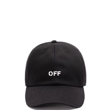 Off White Men `Drill Off Stamp` Baseball Cap