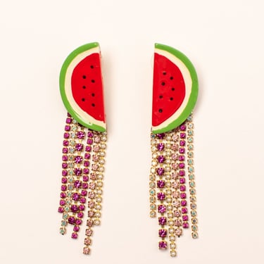 HTT x BRZ - Pink Watermelon Earrings