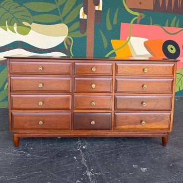 Solid Cherry Dresser by Willett Furniture | Mixed Modern - Nashua, NH |  ATTIC