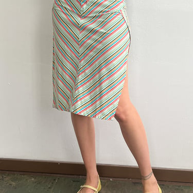 Diesel Striped Cotton Skirt (M)