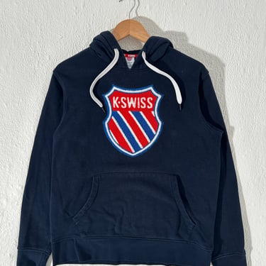 K-Swiss Navy Hoodie Size S