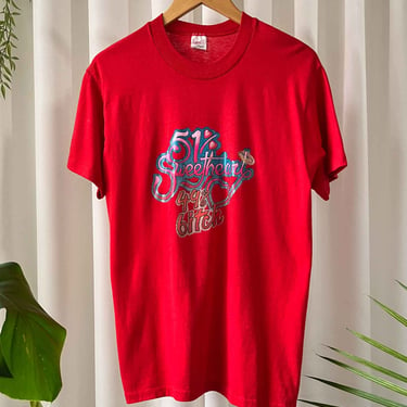 70s 51% Sweetheart Glitter Graphic T-shirt