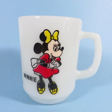 Vintage Minnie Mouse Anchor Hocking Mug - Pepsi Collectors Series Minnie Mouse Coffee Mug 
