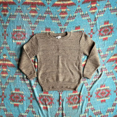 Vintage Chereskin Wool Pullover Crewneck Sweater Made in USA 