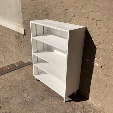 Painted Peg Leg Bookcase