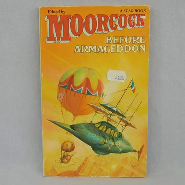 Before Armageddon (1975) - An anthology of Victorian & Edwardian fiction pre-1914 - edited by Michael Moorcock - Vintage UK Book 