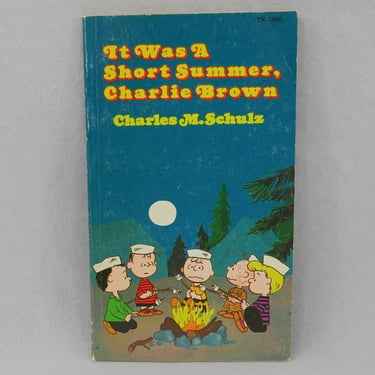 It Was a Short Summer, Charlie Brown (1970) by Charles Schulz - Vintage Peanuts TV Special Cartoon Comic Strip Book 
