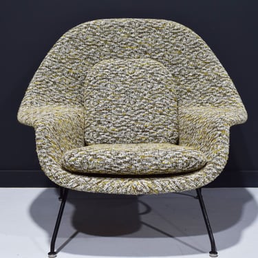 Eero Saarinen for Knoll Womb Chair is French Boucle"