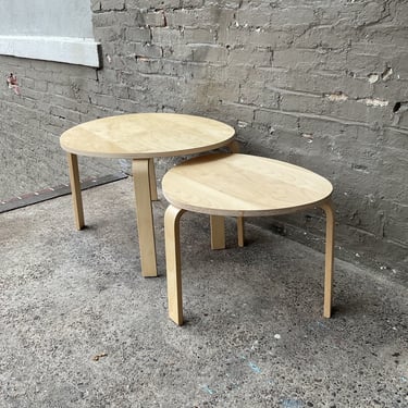 Set of MCM Style Maple Nesting Tables