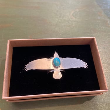 Silverto Strands Turquoise Bird Braid Band