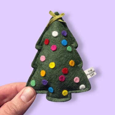 Christmas Tree Catnip Toy