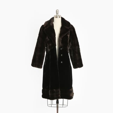 Vintage 70s Russel Taylor Borgazia faux fur coat 