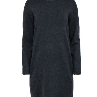 Michael Michael Kors - Grey Knit Turtleneck Sweater Dress Sz M
