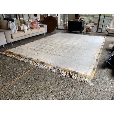 Free Shipping Within Continental US - Vintage Handwoven area Rug 