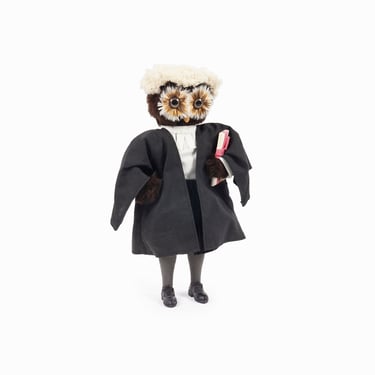 Vintage "The Barrister" Doll The London Owl Company Clothier Abercrombie & Fitch 