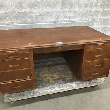 BIG Mahogany Desk (Seattle)