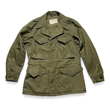 NEW Old Stock ~ Vintage WWII US Army M-1943 Field Jacket ~ 34 R (Small) ~ Coat ~ Military Uniform ~ WW2 ~ Work Wear ~ M-43 ~ 