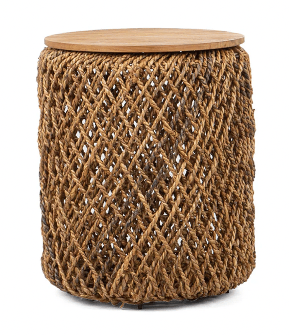 D-BODHI - SIDE TABLE / 40×40×52 Bodhi Round Metal Accent Table (10