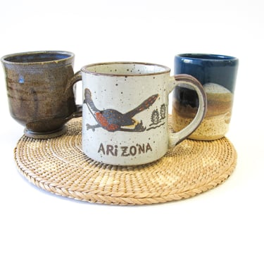 Vintage Studio Pottery Ceramic Mugs (Sold Separately) 