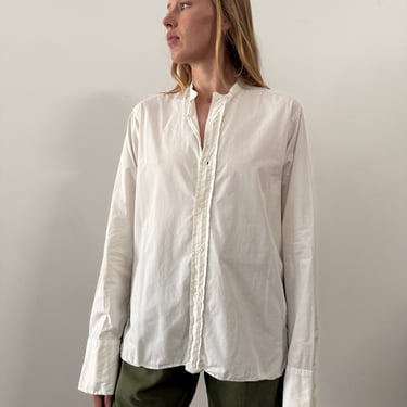 Simple & Boxy Mens Antique White Dress Shirt