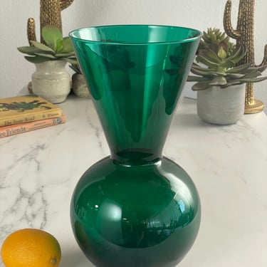 Green Deco Vase