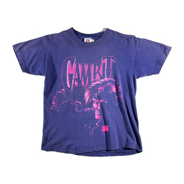 Vintage Marvel Gambit T-Shirt USA Made Single Stitch VERY RARE