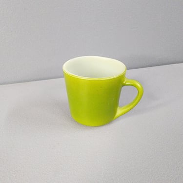 Green Anchor Hocking Mug 