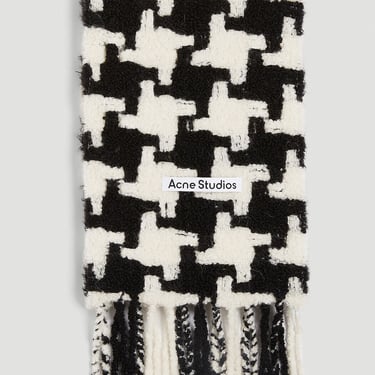 Acne Studios Men Houndstooth Scarf