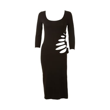 Jean Paul Gaultier Black Cutout Dress