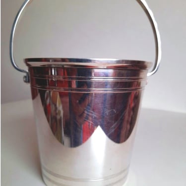 Vintage Silverplate Ice Bucket