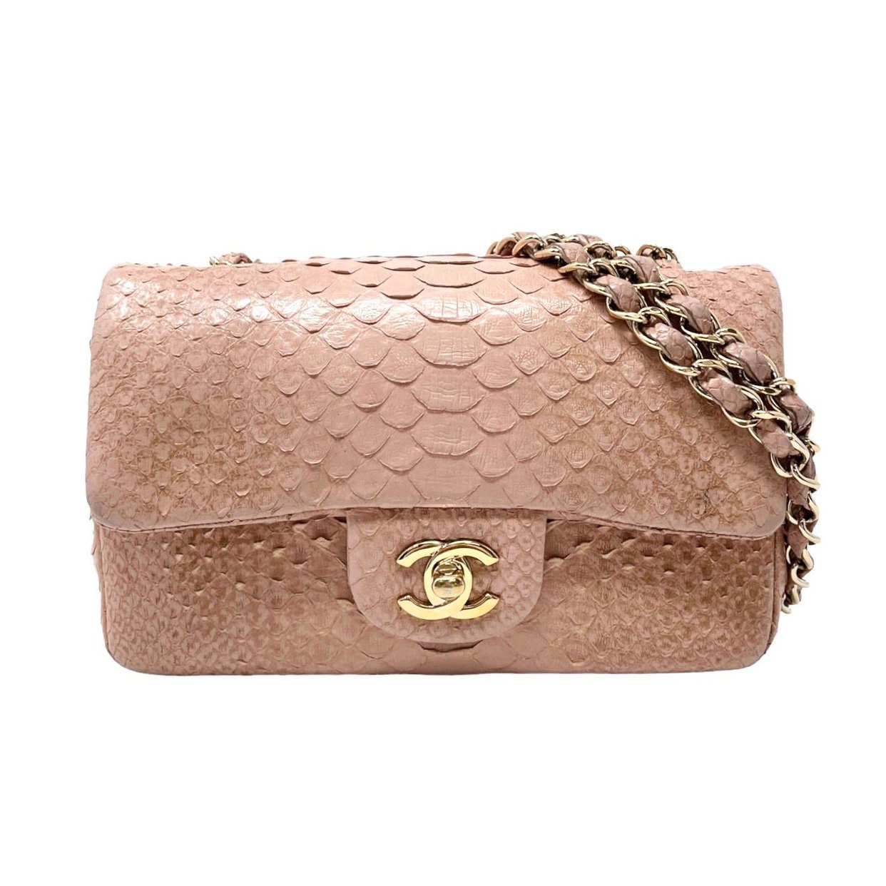 Chanel Python Small Flap Bag | Treasures of NYC - New York, NY | ATTIC