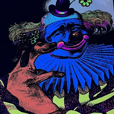 Items similar to Vintage 1970 Houston BlackLight Poster Co THE VIKING