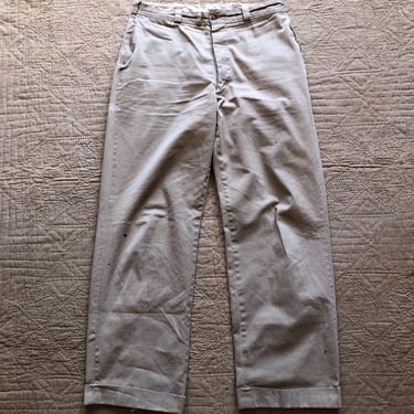 50s Beige Work Pant 32 