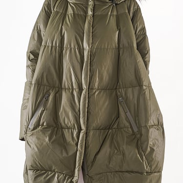 Oversized Bubble Down Puffer Coat in OLIVE or BLACK Only