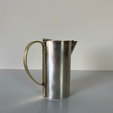 1930's Art Deco Stainless Steel and Brass Tapster Revere Rome Ny, Beer or Soda Can Opene 