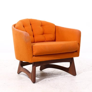 Adrian Pearsall for Craft Associates Mid Century Walnut Lounge Chair - mcm 