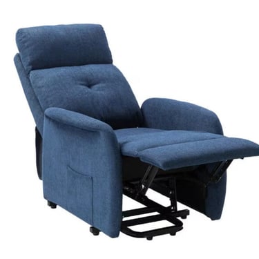 Blue Lift Recliner