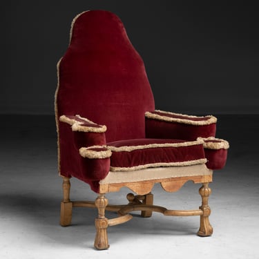 Velvet Armchair