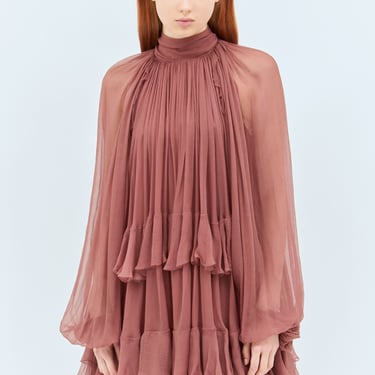 Chloé Women Mini Cape Dress