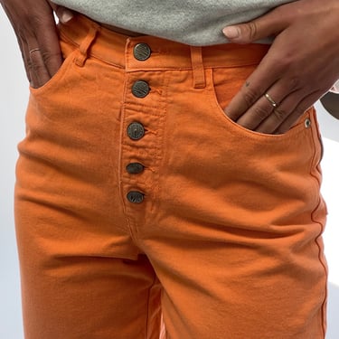 Vintage Citrus High Rise Jean Shorts