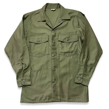 NEW Old Stock ~ Vintage 1960s OG-107 US Army Utility Shirt