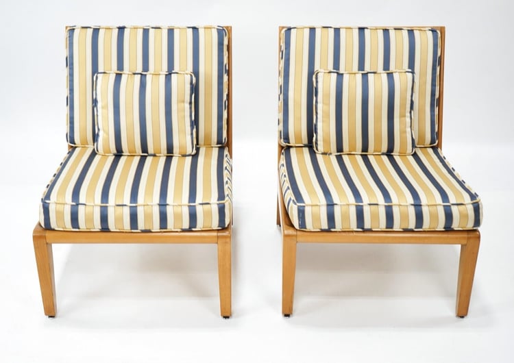 Edward Wormley Pair of Lounge Chairs