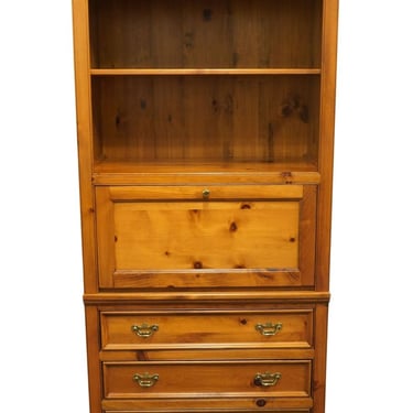 PENNSYLVANIA HOUSE Solid Knotty Pine Rustic Country Style 36" Secretary Desk / Bookcase / Wall Unit 