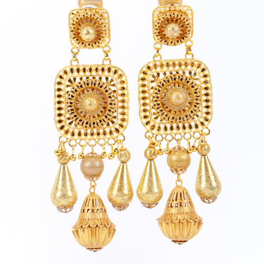 Byzantine Charm Drop Earrings