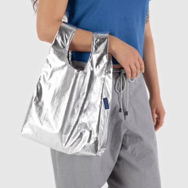 Baggu | Baby Reusable Tote in Silver