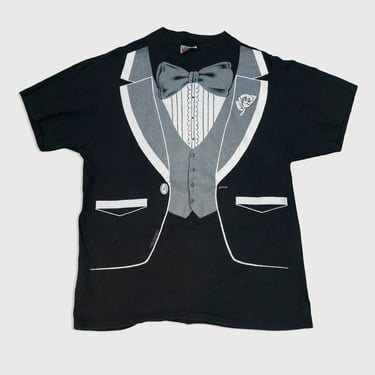 Vintage Dress Shirt And Bow Tie T Shirt