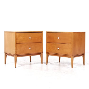 Paul McCobb for Planner Group Mid Century Nightstands - Pair - mcm 