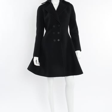 Double Breasted Wool Coat Dress